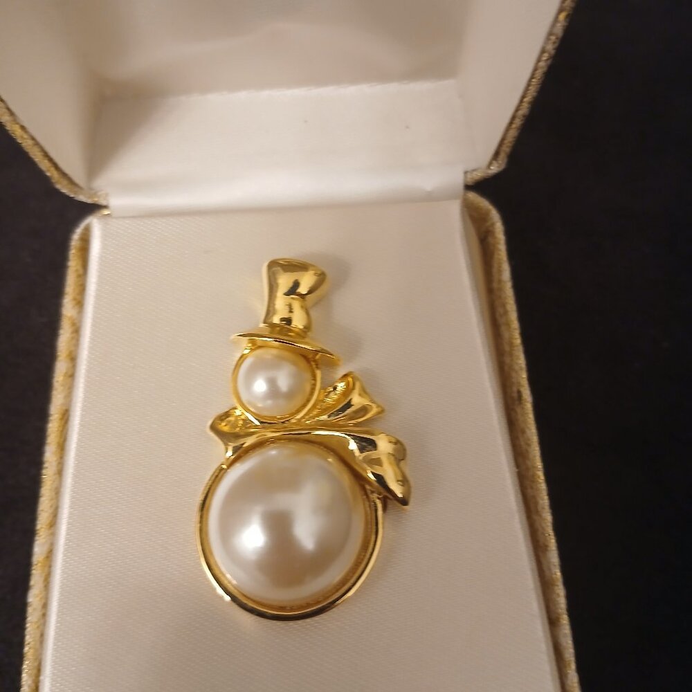 Snowman Pin - Picture 2 of 3